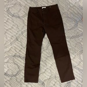 Goodfellow Brown Hennepin Chino. Slim. Men’s Size 28 x 30.